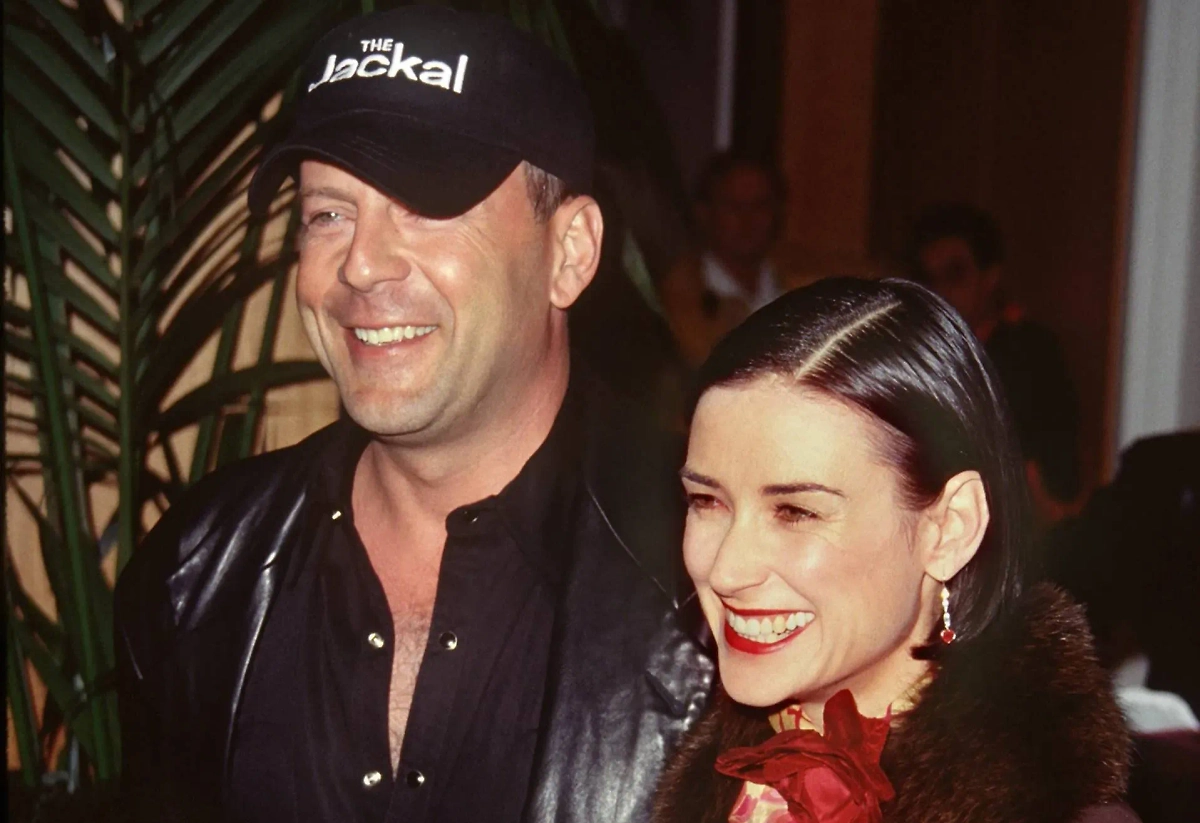 Брюс Уиллис и Деми Мур. Обложка © ТАСС / DPA / Hubert Boesl