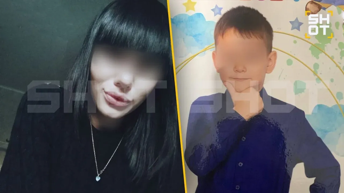 Мать и её убитый отчимом сын. Фото © SHOT