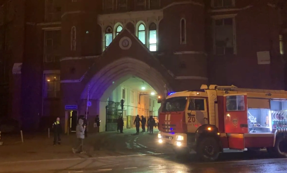 Место пожара. Фото © Life.ru