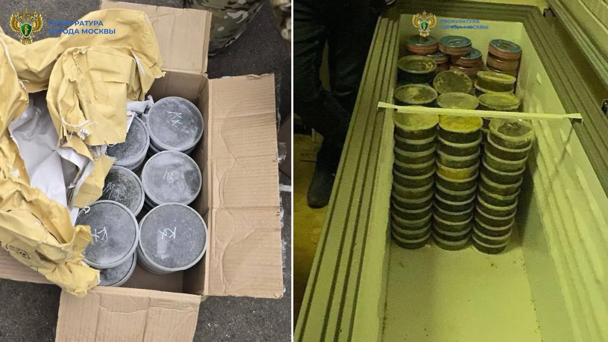 Банки с чёрной икрой. Фото © Telegram / Прокуратура Москвы 
