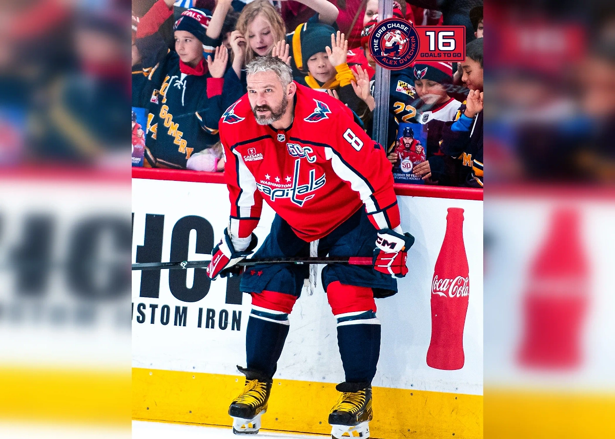 Александр Овечкин. Обложка © X / NHL