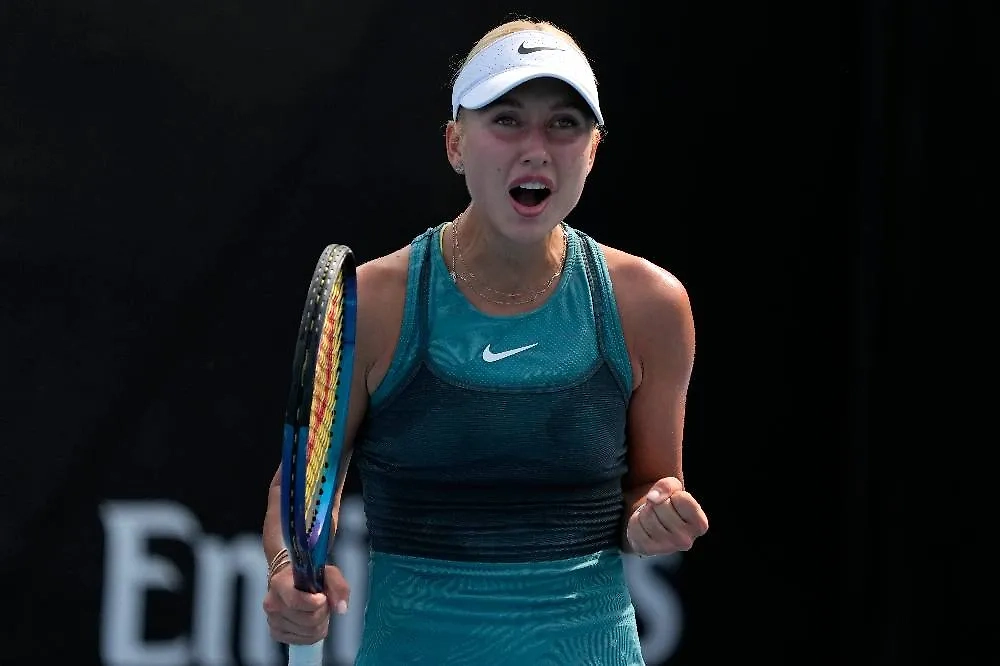 Теннисистка Анастасия Потапова. Фото © ТАСС / AP / Manish Swarup