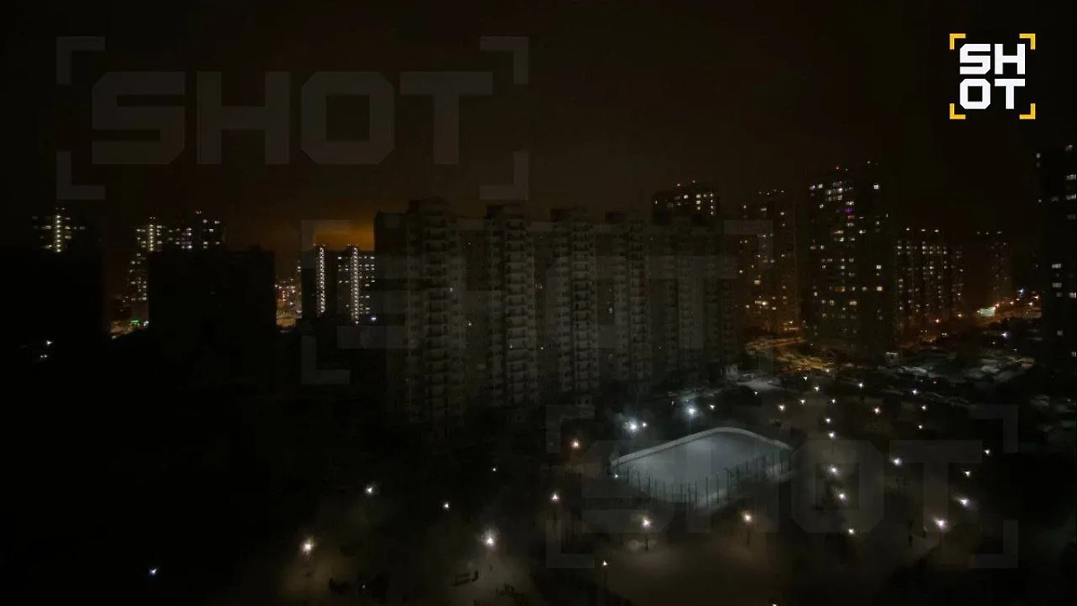 Поселение Московский без света. Фото © SHOT