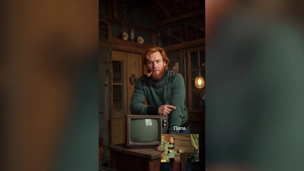 Папа Дяди Фёдора превратился в интеллигента-хипстера. Фото © Instagram (признан экстремистской организацией и запрещён на территории Российской Федерации) / Lesya Guseva