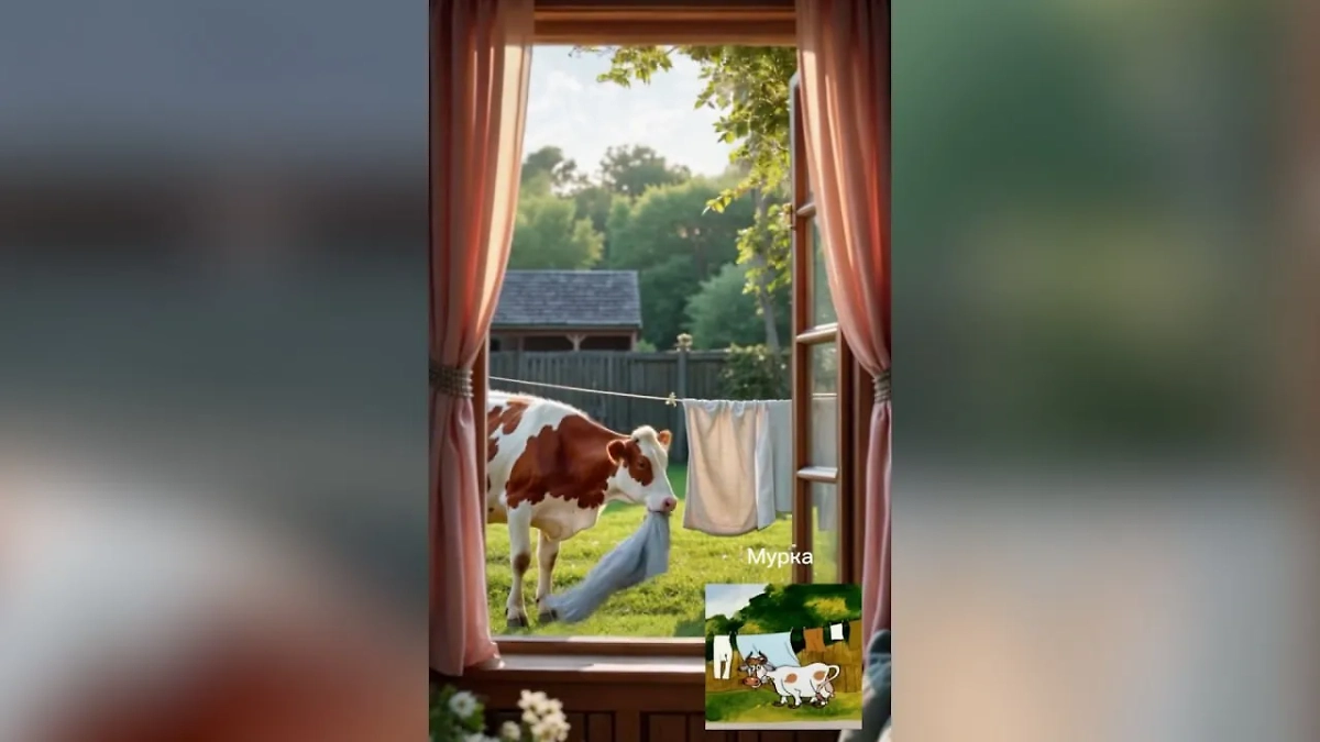 Мурка любит жевать простыни. Неужели они вкуснее травки? Фото © Instagram (признан экстремистской организацией и запрещён на территории Российской Федерации) / Lesya Guseva