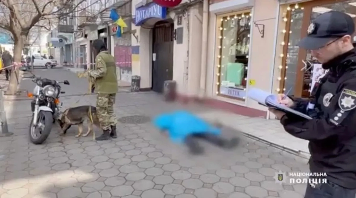 Фото с места преступления. Фото © Полиция Украины