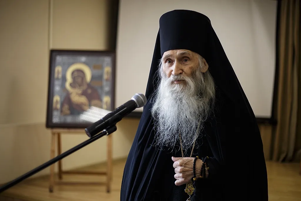 Духовник Патриарха Московского и всея Руси Кирилла и Оптиной пустыни схиархимандрит Илий (Ноздрин) Обложка © ТАСС / URA.RU / Анастасия Яковлева