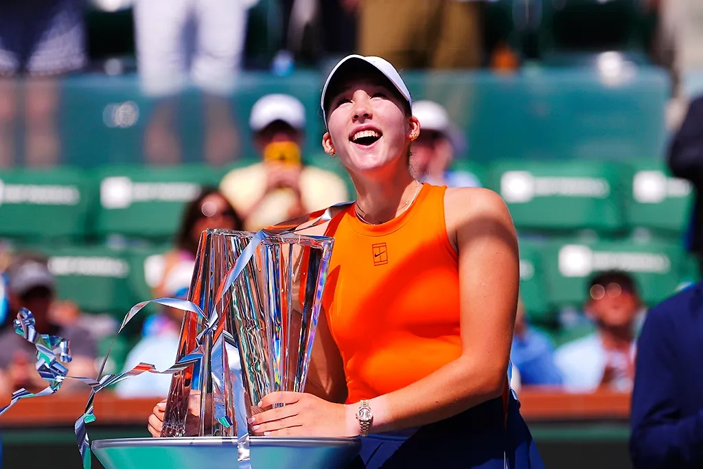 17-летняя Мирра Андреева — новая звезда женского тенниса. Фото © ТАСС / AP / Mark J. Terrill