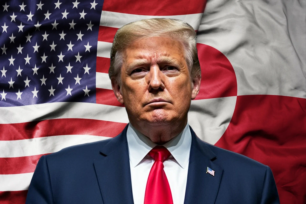 Дональд Трамп уже не скрывает, что намерен аннексировать Гренландию. Обложка © Коллаж © Life.ru, фото © Shutterstock / FOTODOM / esfera, Shutterstock AI