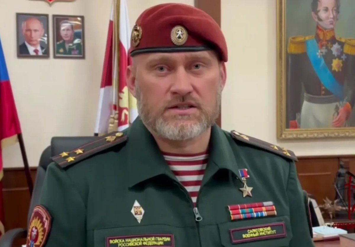 Александр Белоглазов. Обложка © Telegram / Росгвардия