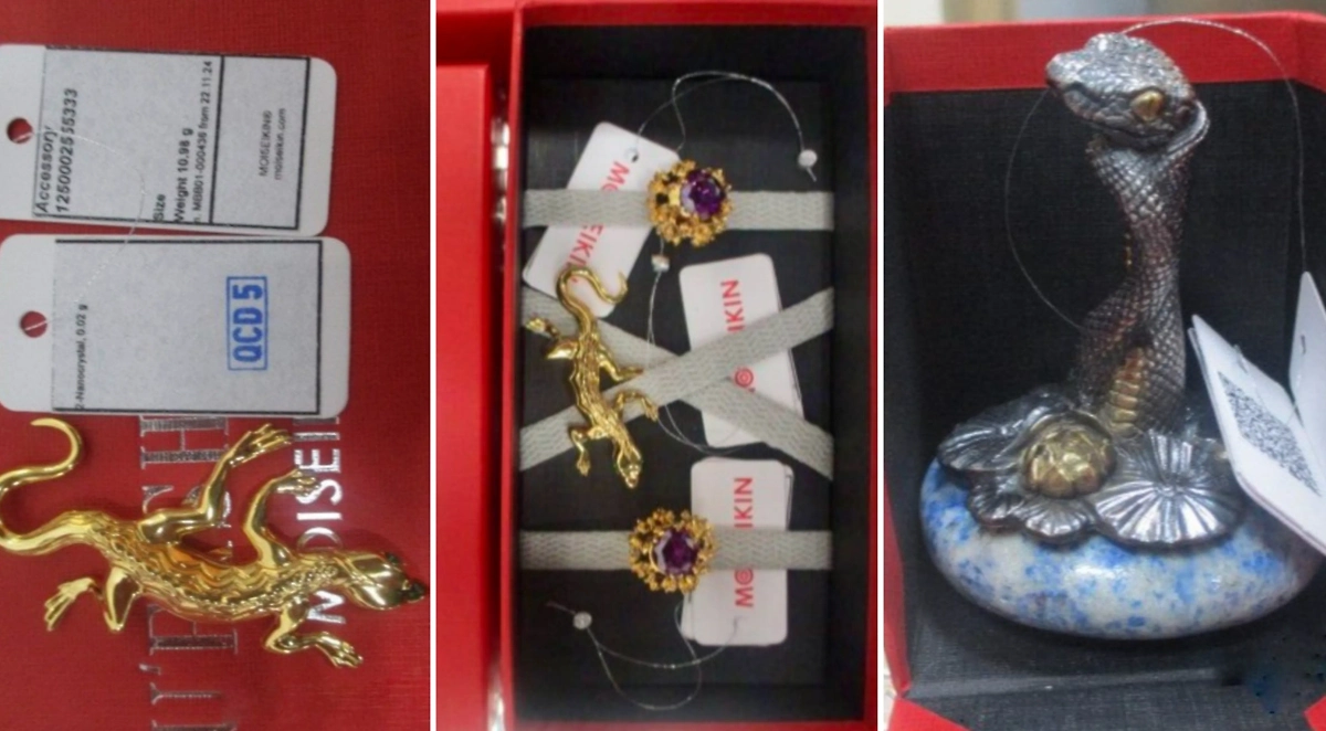 В Екатеринбурге изъяли ювелирку у пассажирки в аэропорту. Фото © Life.ru / Уральское таможенное управление