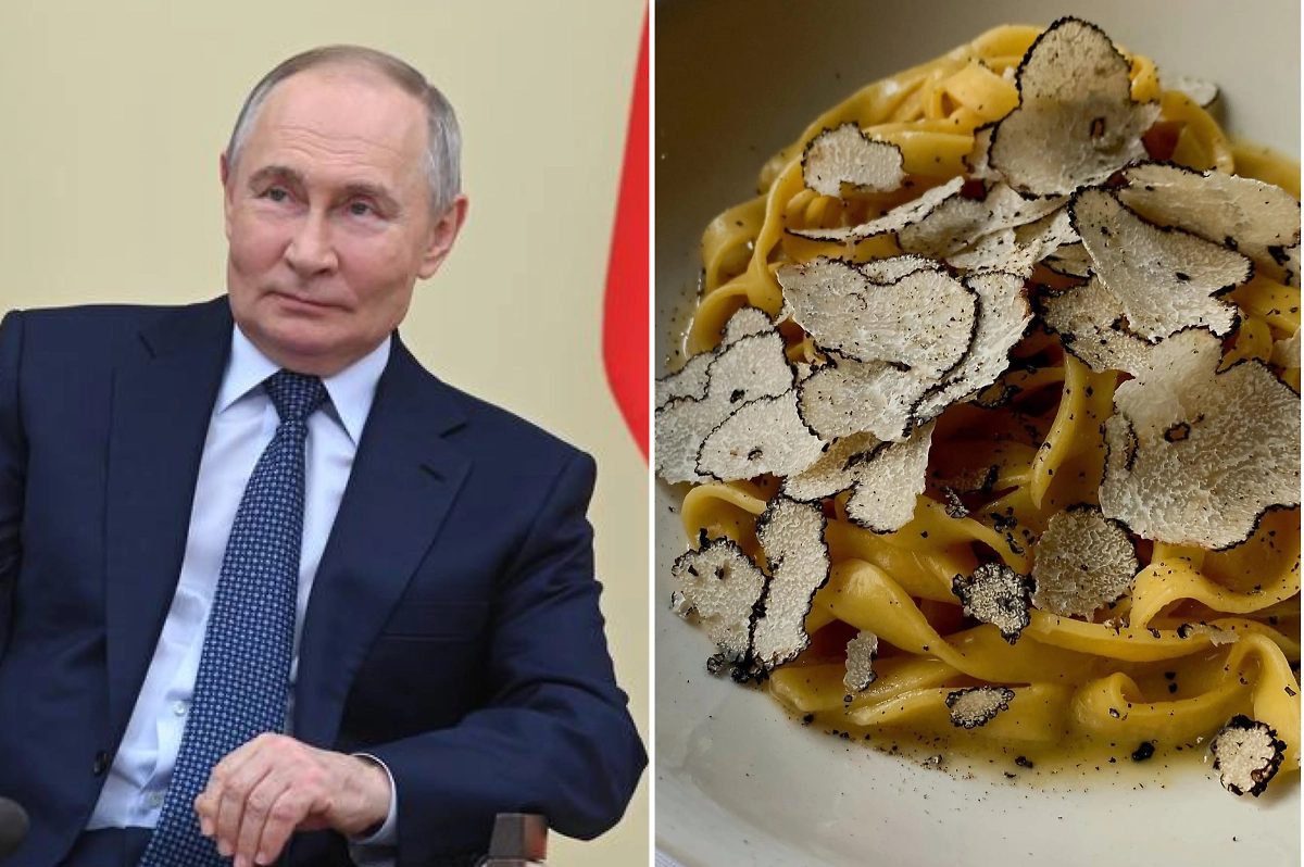 Эмманюэль Макрон угощал Владимира Путина изысканной французской кухней.  Фото © Life.ru, © Instagram (признан экстремистской организацией и запрещён на территории Российской Федерации) / garde