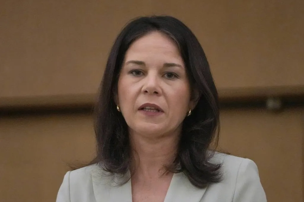 Анналена Бербок. Обложка © ТАСС / AP / Hussein Malla