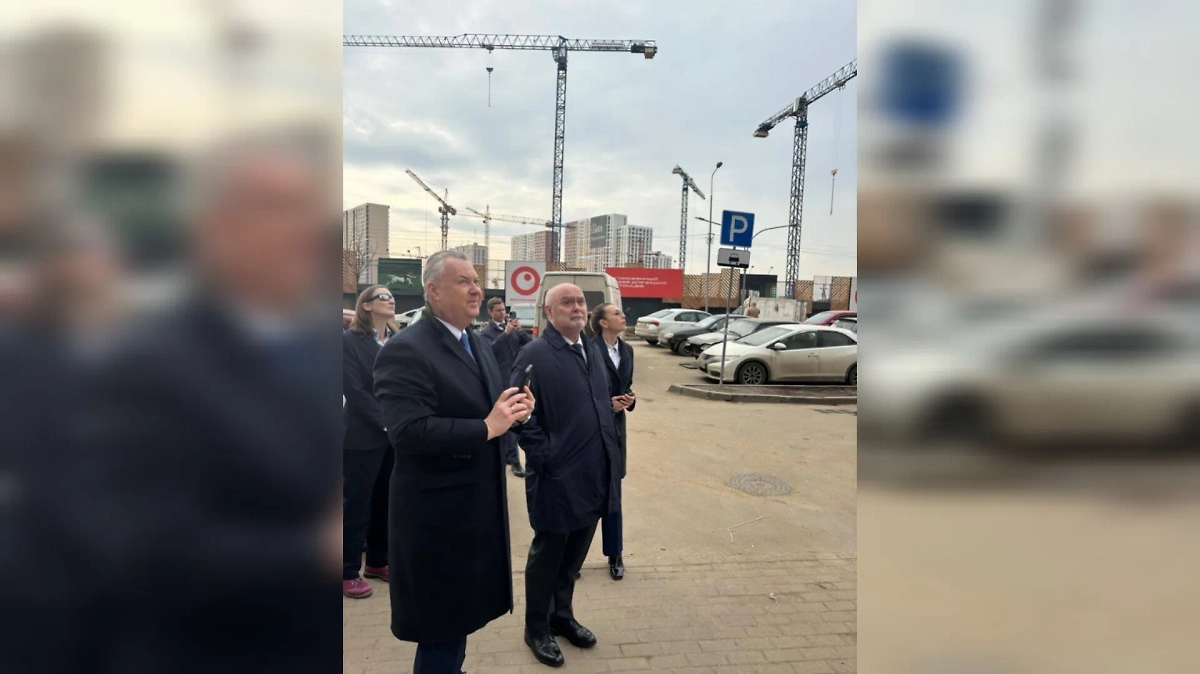 Генсек ОБСЕ Феридун Синирлиоглу в Видном. Фото © Телеграм / Мария Захарова