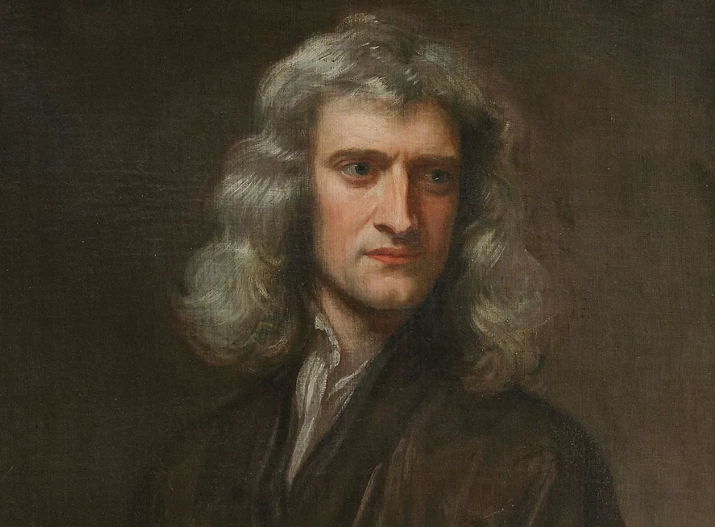 Исаак Ньютон. Обложка © Wikipedia / Готфрид Кнеллер