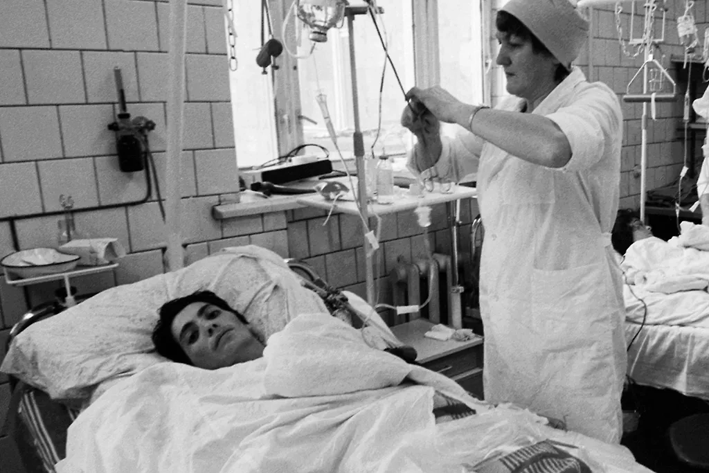 Надежда Лебедина — жительница Днепропетровской области, которая спала 20 лет. Фото © ТАСС / М. Калантар