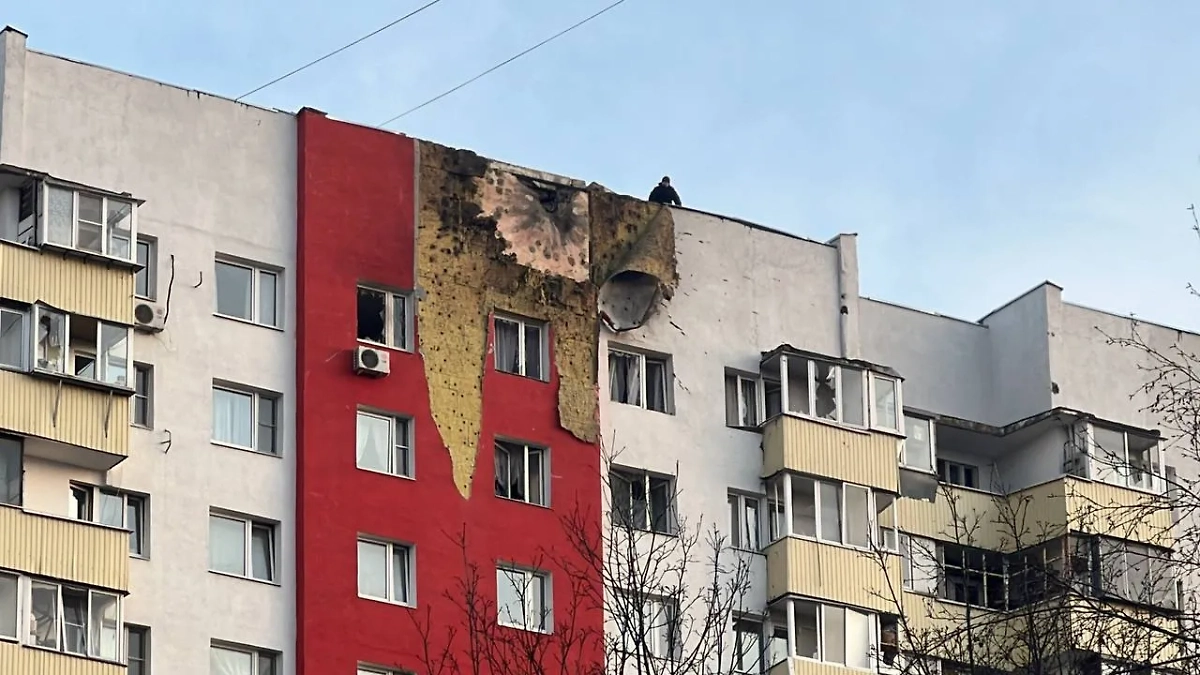 Место атаки БПЛА в Подмосковье. Life.ru