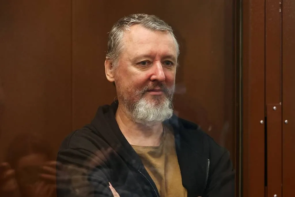 Игорь Стрелков в зале суда в Москве. Обложка © Сергей Булкин / NEWS.ru / TACC