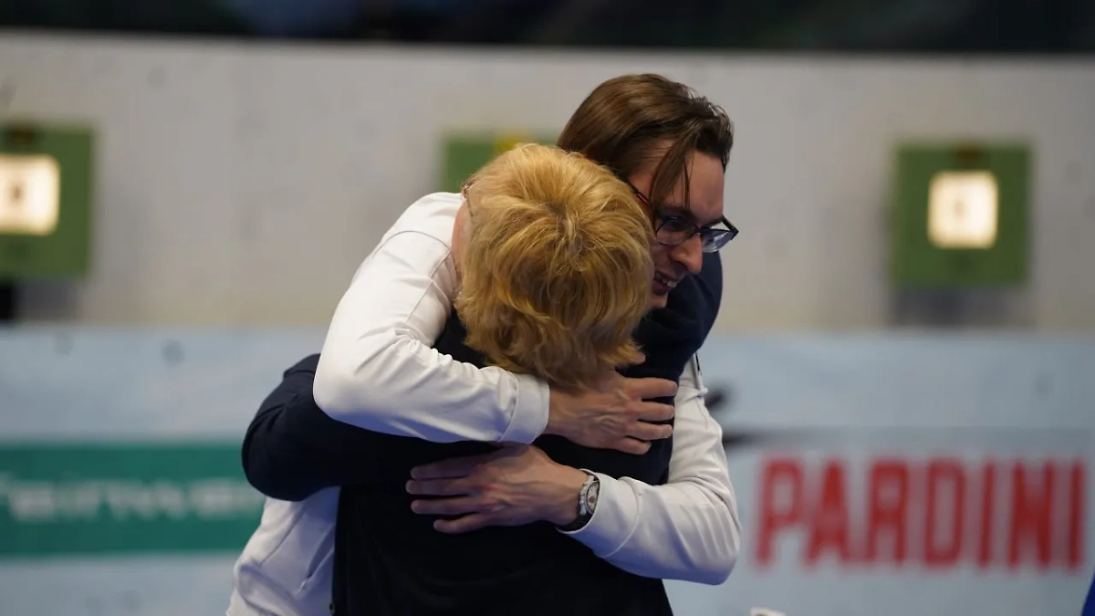 Победитель чемпионата Европы по стрельбе россиянин Антон Аристархов. Обложка © Telegram / Стрелковый Союз России