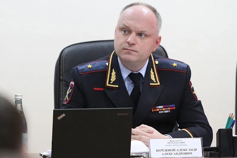 Генерал МВД Александр Бережной. Обложка © УТ МВД России по ПФО