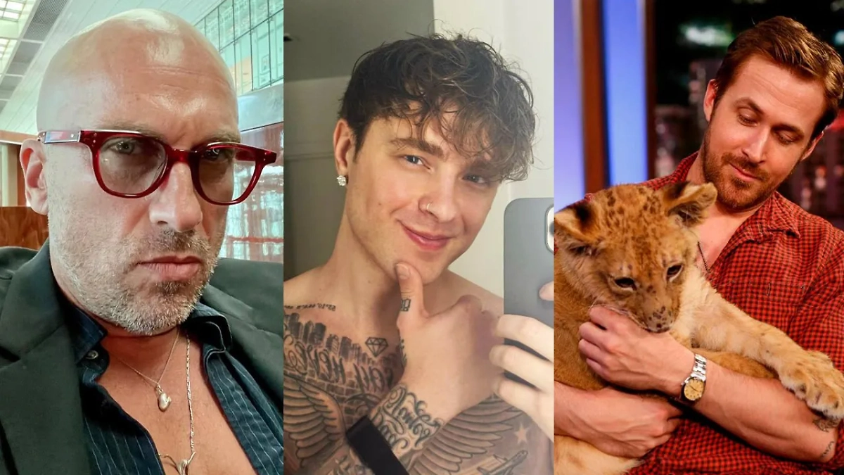 Дмитрий Нагиев, Егор Крид и Райан Гослинг. Обложка © Instagram (соцсеть запрещена в РФ; принадлежит корпорации Meta, которая признана в РФ экстремистской) / nagiev.universal / Telegram / Егор Крид / X / Ryan Gosling