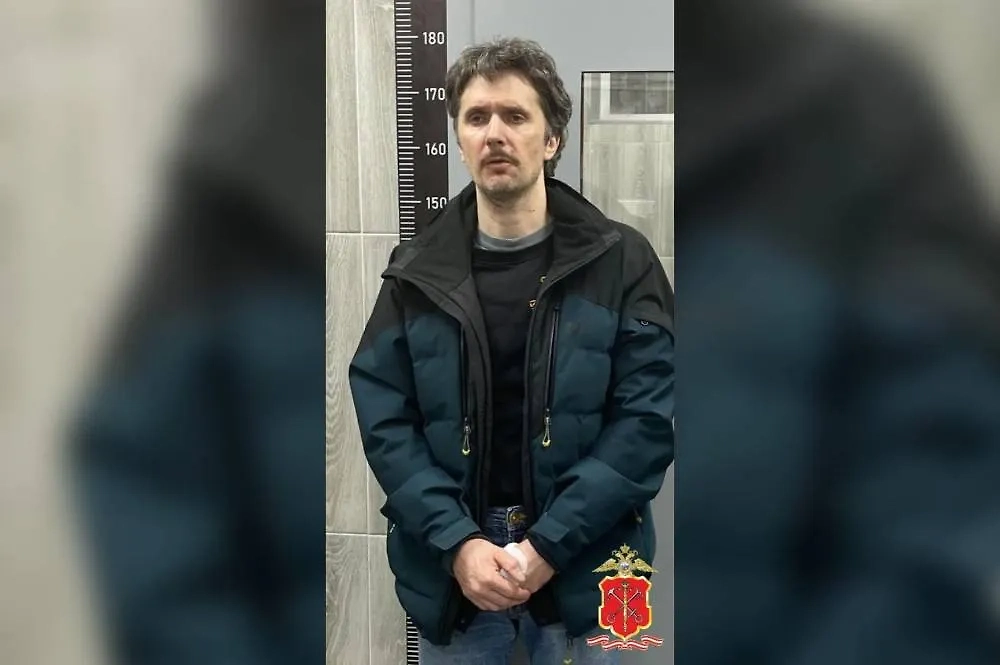Подозреваемого задержали. Фото © VK / ГУ МВД России по г. СПб и ЛО