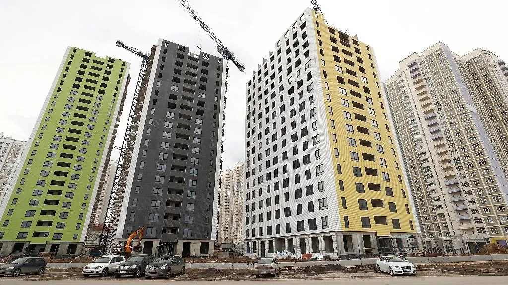 Строительство жилых домов жилого комплекса ПИК. Фото © ТАСС / Валерий Шарифулин
