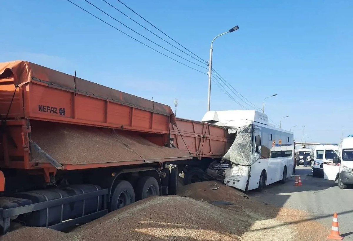 Место ДТП. Фото © Прокуратура Крыма