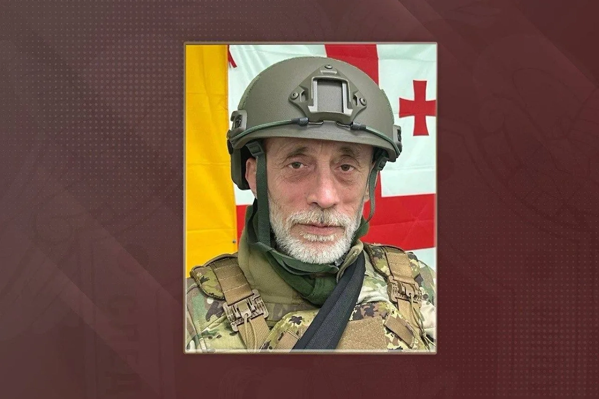 Грузинский наёмник Надим Хмаладзе. Фото © Telegram/Следком