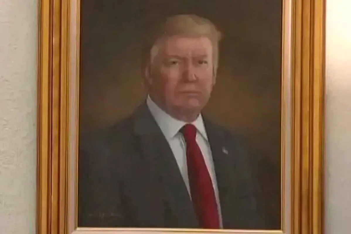 Портрет президента США Дональда Трампа в Капитолии Колорадо. Обложка © Truth Social / RealDonaldTrump