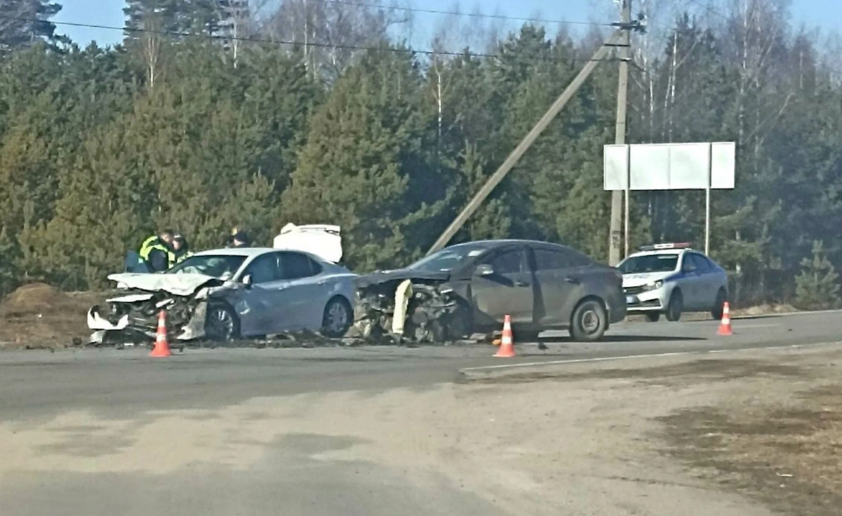 Последствия ДТП. Фото © VK / Подслушано Нижний Новгород