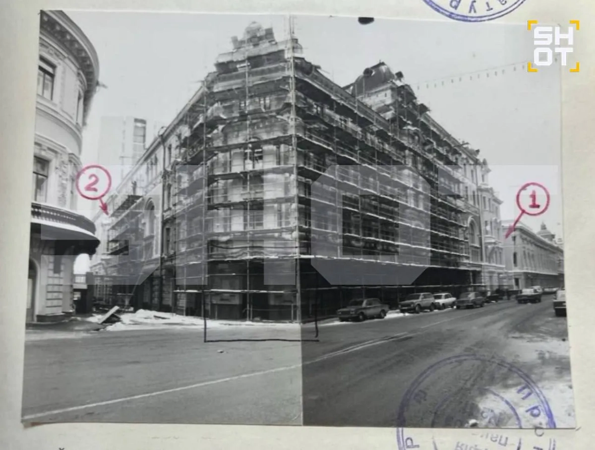 Снимок из архивного дела о покушении на Бориса Ельцина. Фото © SHOT