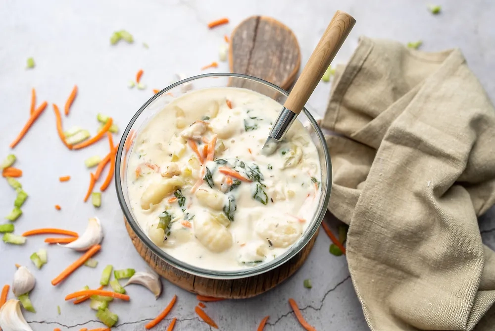 Молочный суп с клецками: возвращаем вкус советского детства. Фото © Shutterstock / FOTODOM / Tanya Consaul Photography