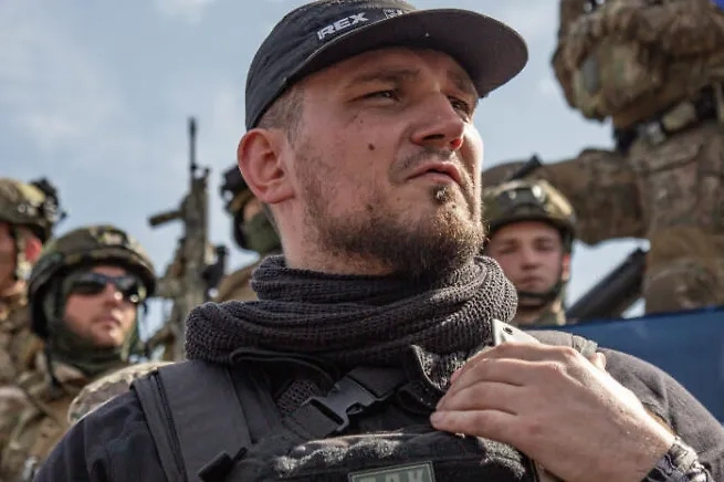 Боевик Денис Капустин**. Фото © Wikipedia