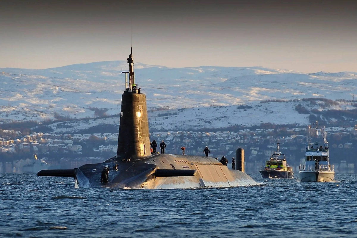 Британская атомная подводная лодка класса Vanguard. Фото © Wikipedia / CPOA(Phot) Tam McDonald