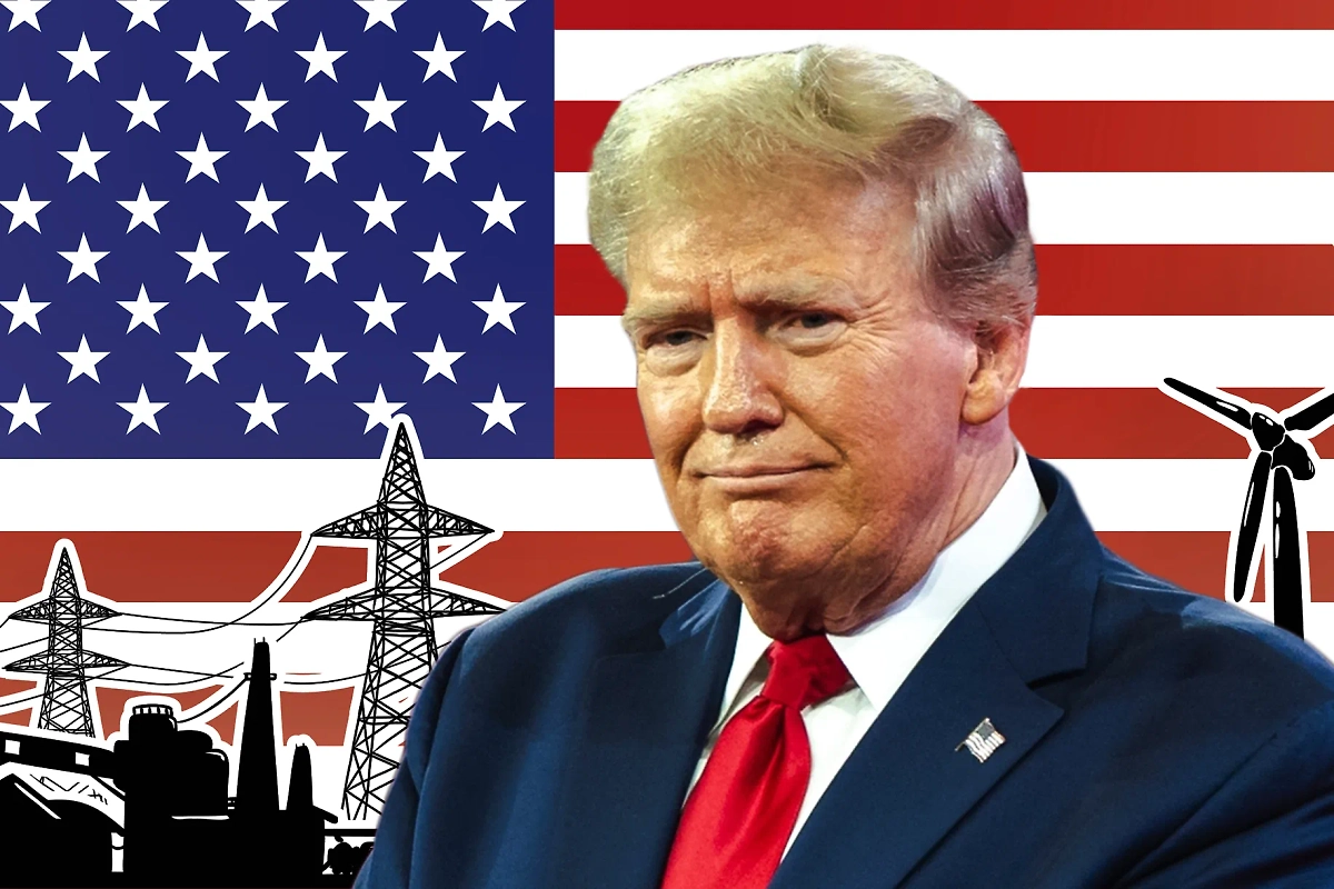 Дональд Трамп хочет прибрать к рукам украинскую энергетику. Обложка © Коллаж © Life.ru, фото © Shutterstock / FOTODOM / Dancing_Man, Jonah Elkowitz