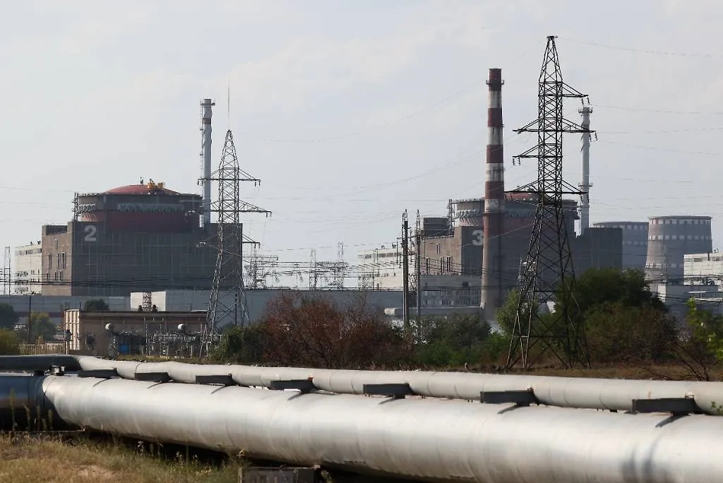 Запорожская АЭС. Фото © ТАСС / Сергей Мальгавко