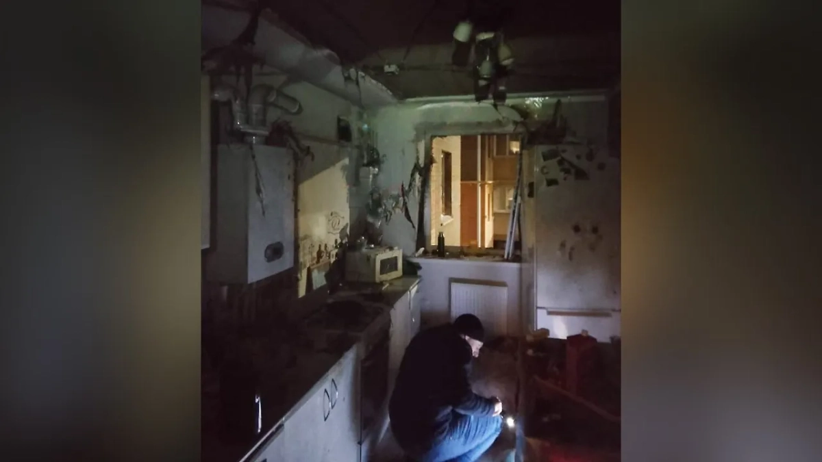 Взрыв произошёл в многоквартирном доме в Ростовской области. Обложка © Telegram / МБУ АР «УПЧС» (112 Аксайского района)