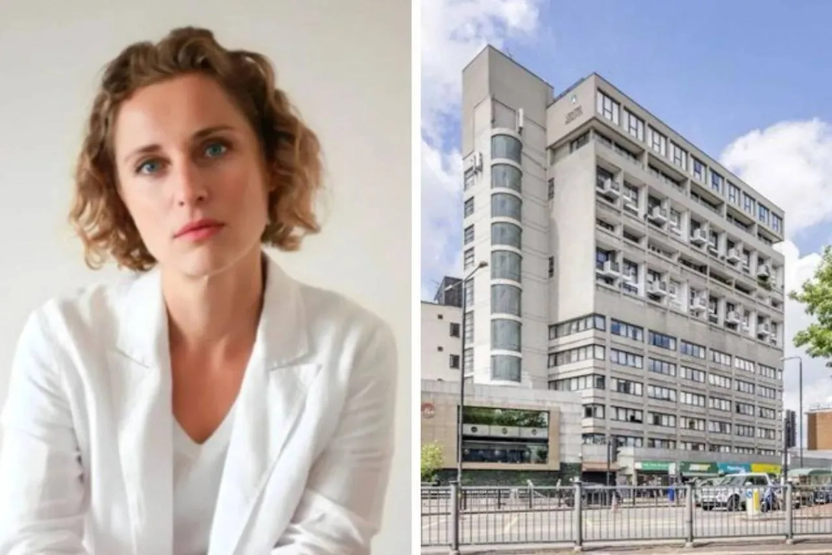 Ксения Аджубей и ЖК на Finchley Road в Лондоне. Фото © linkedin, © zoopla