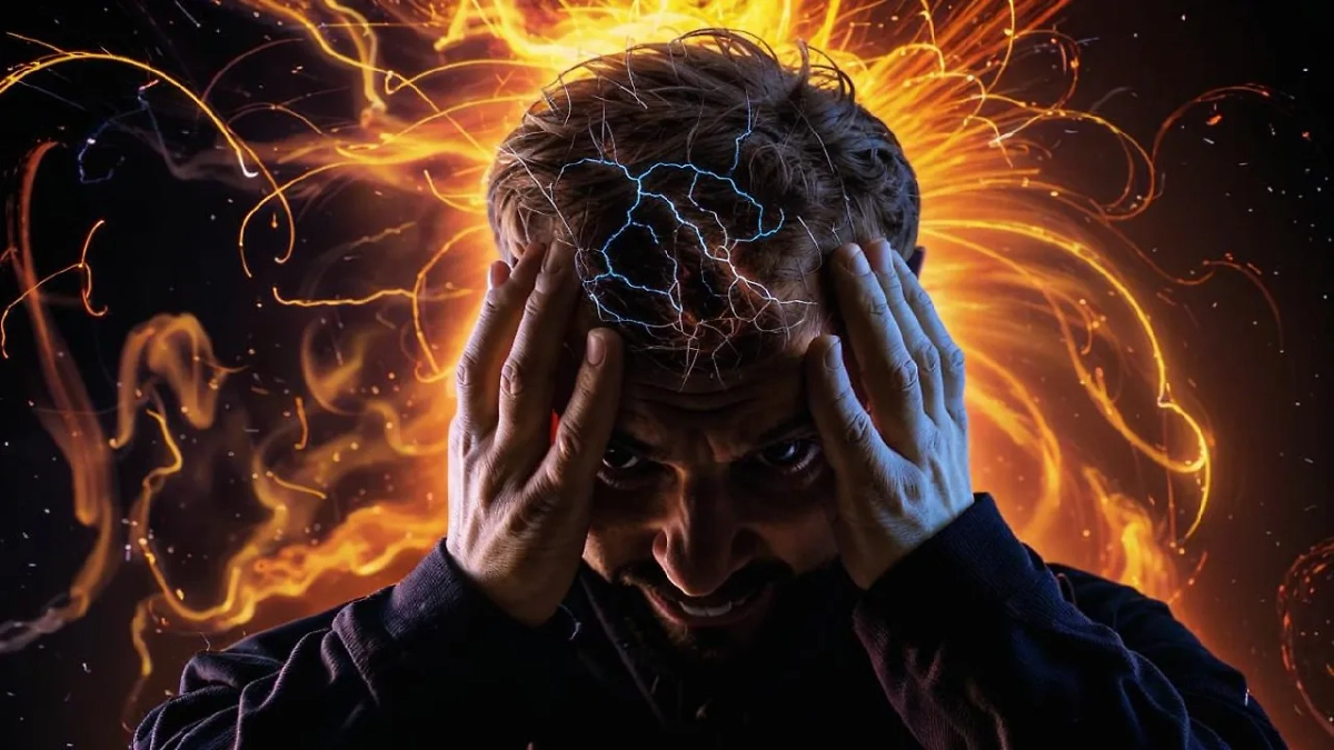 Сильная магнитная буря уровня Kp 6 начнётся вечером 25 марта. Обложка © Kandinsky 3.1 и Life.ru