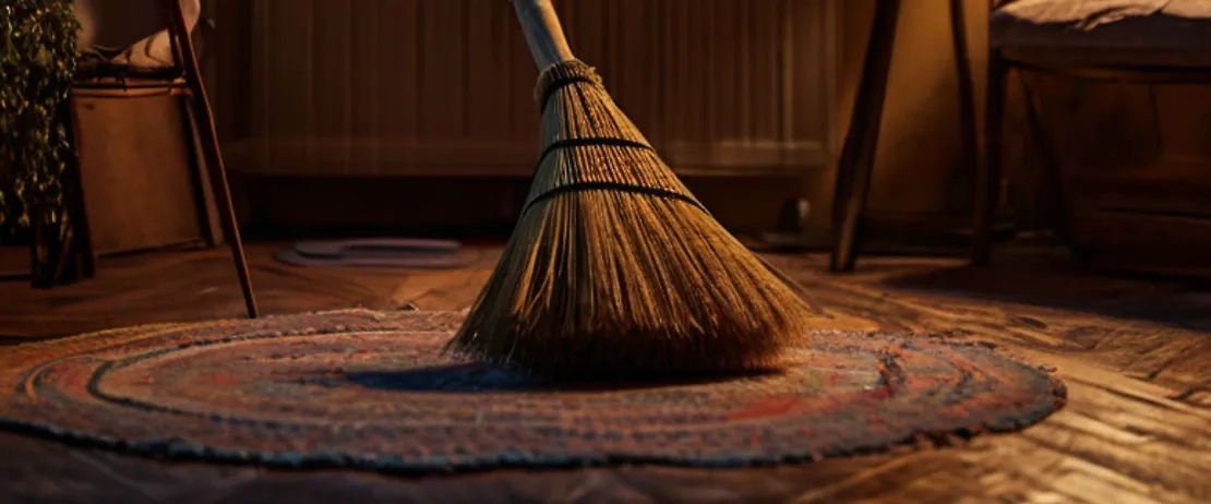 Уборка на ночь — к беде: предостережения колдуна Сакова из «Битвы экстрасенсов». Фото © «Шедеврум»