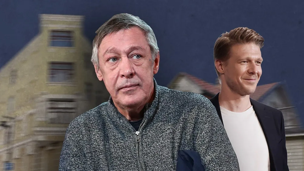 Актёр Михаил Ефремов и его сын Никита. Коллаж © Life.ru Фото © Алексей Белкин / NEWS.ru, Артём Геодакян