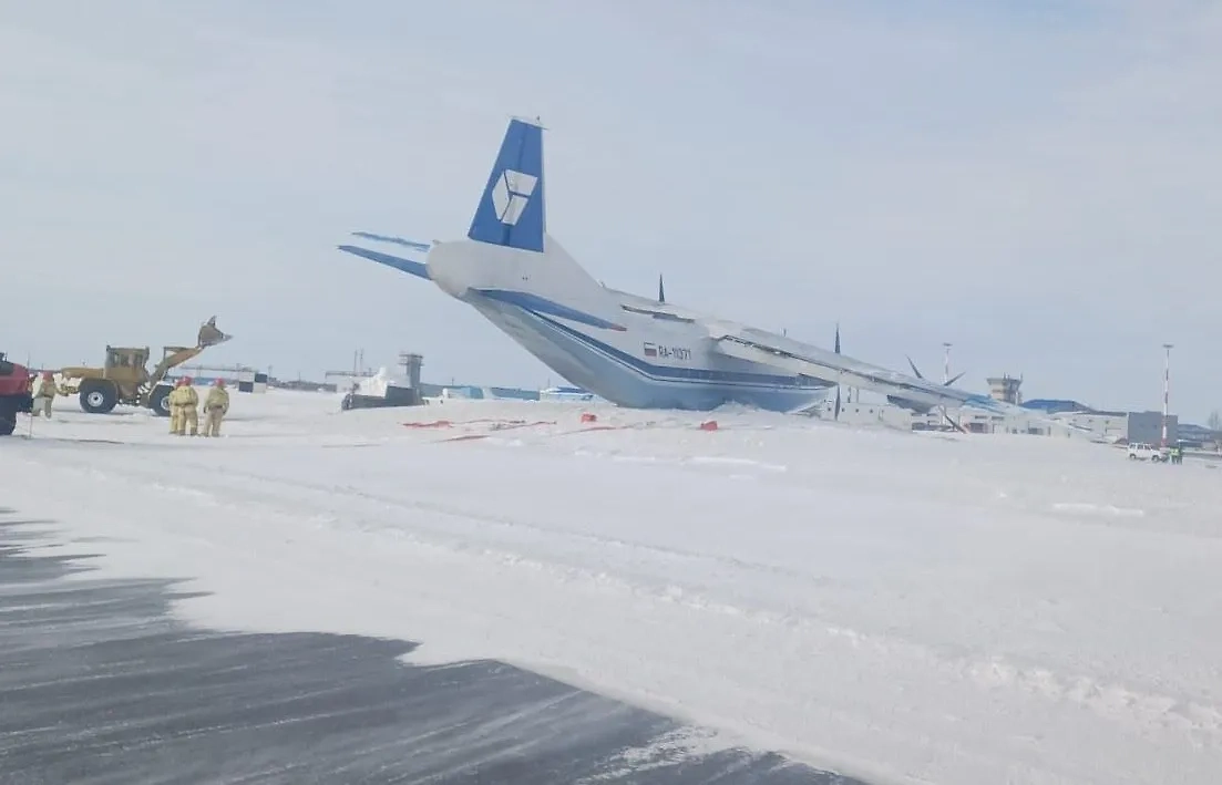 В Новом Уренгое временно закрыли аэропорт. Фото © Telegram/ Аэропорт Новый Уренгой им. И.М. Губкина