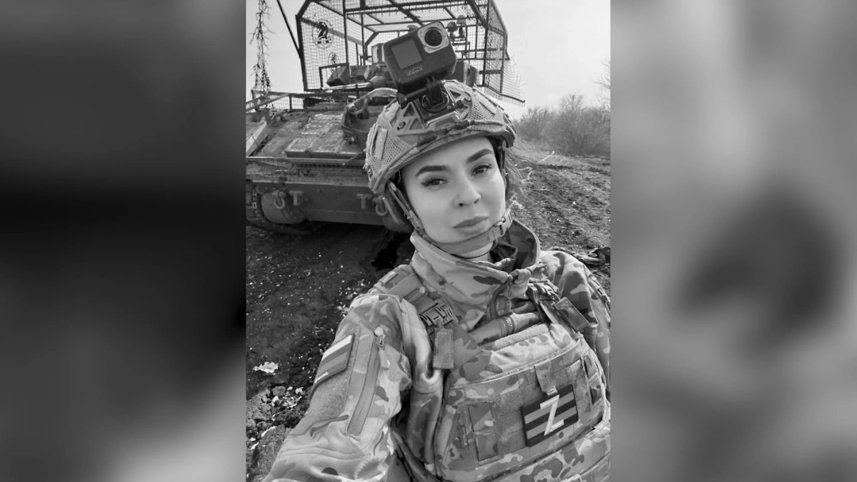 Военный корреспондент Первого Канала Анна Прокофьева. Обложка © Анна Прокофьева / Соцсети