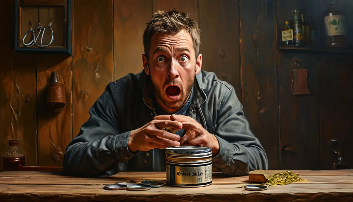 Мужчина заказал новенький  iPhone за ₽190 тысяч, а получил банку кильки. Обложка © Шедеврум / Life.ru