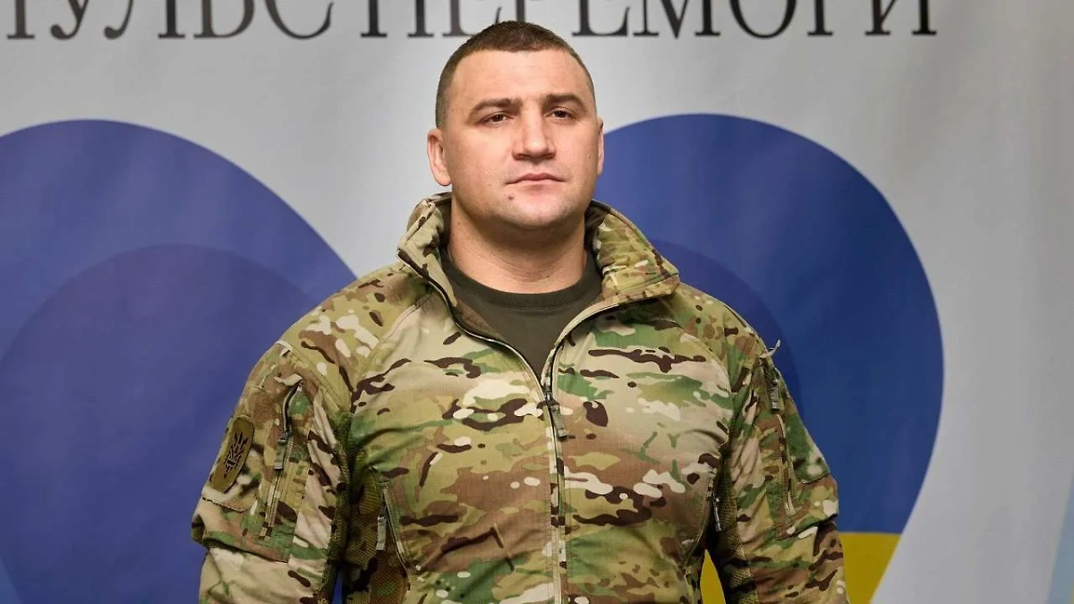 Командир полка Юрий Гаркавый. Фото © meta.ua