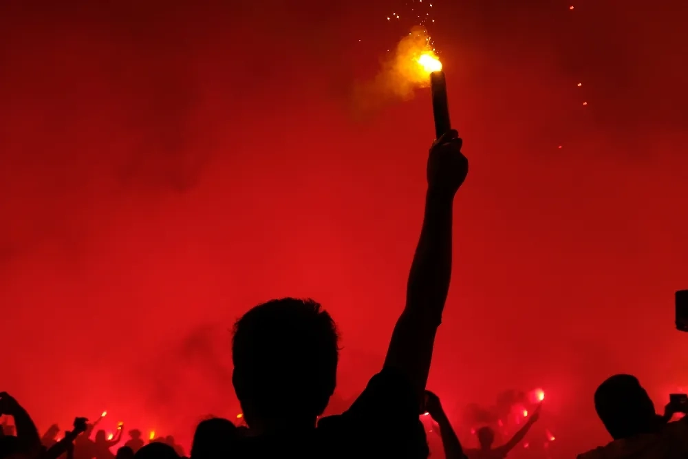 Многие украинские националисты — выходцы именно из фанатских группировок. Фото © Shutterstock / FOTODOM / nilay ulug