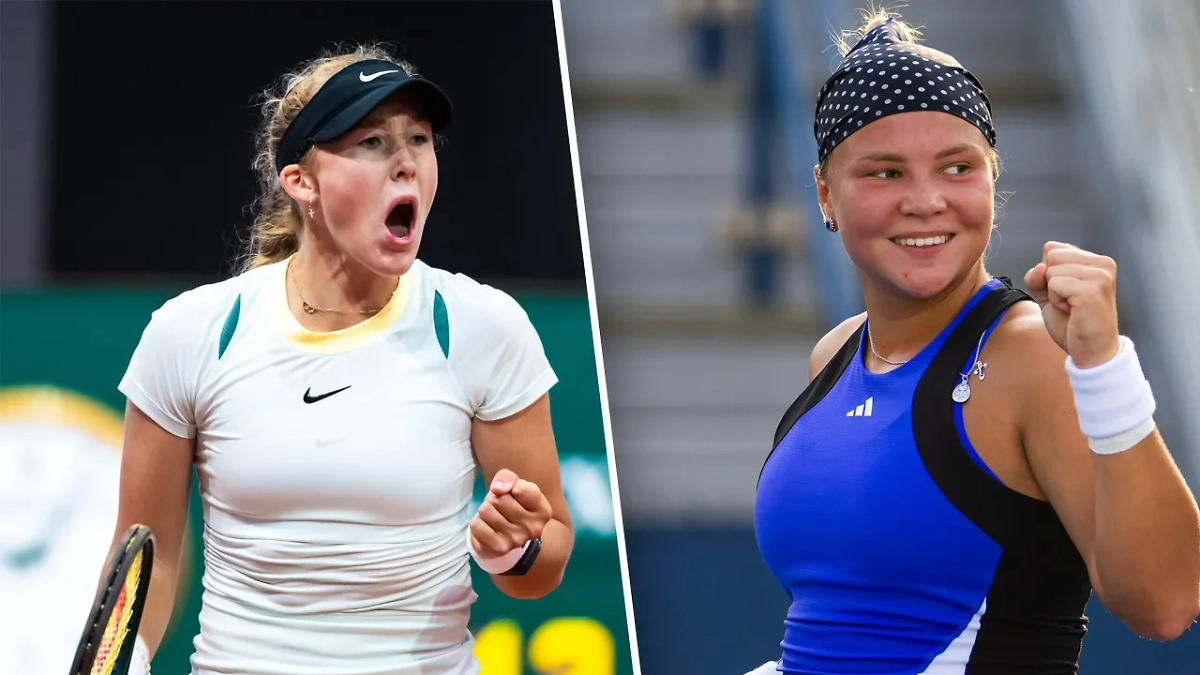 Мирра Андреева, Диана Шнайдер. Обложка © X / WTA / WTA