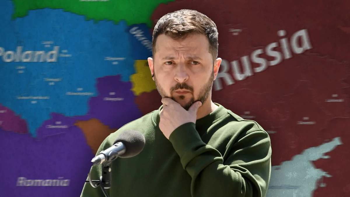 Какие страны могут получить регионы Украины. Коллаж © Life.ru. Фото © Telegram / Дмитрий Медведев, © Shutterstock / FOTODOM / paparazzza