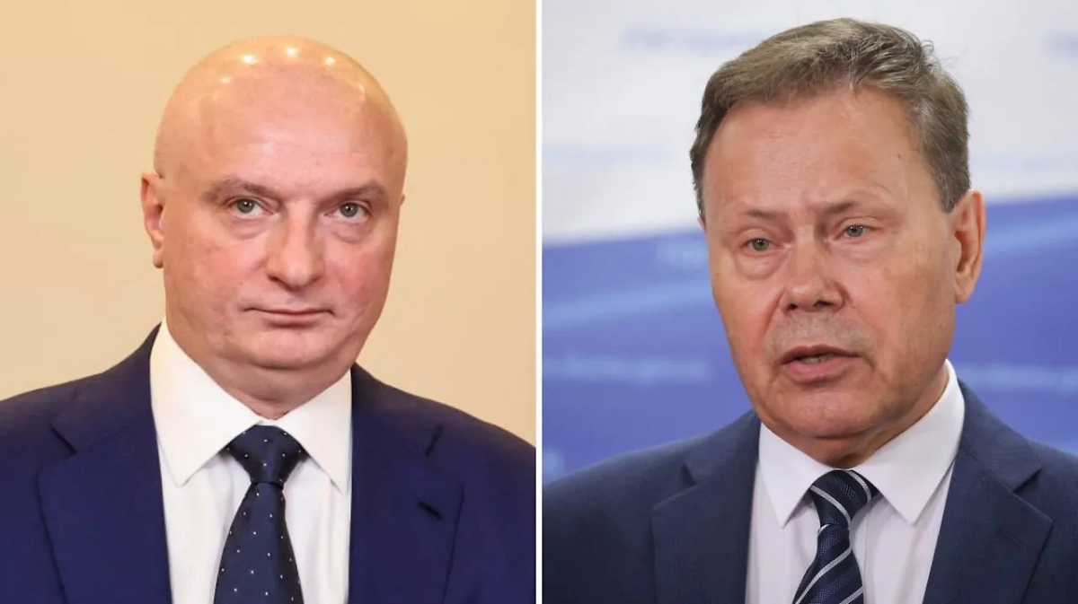 Андрей Клишас  (слева) и Николай Арефьев. Обложка © ТАСС / Сергей Петров, Сергей Фадеичев